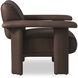 Marcello Brown Lounge Chair in Dark Brown